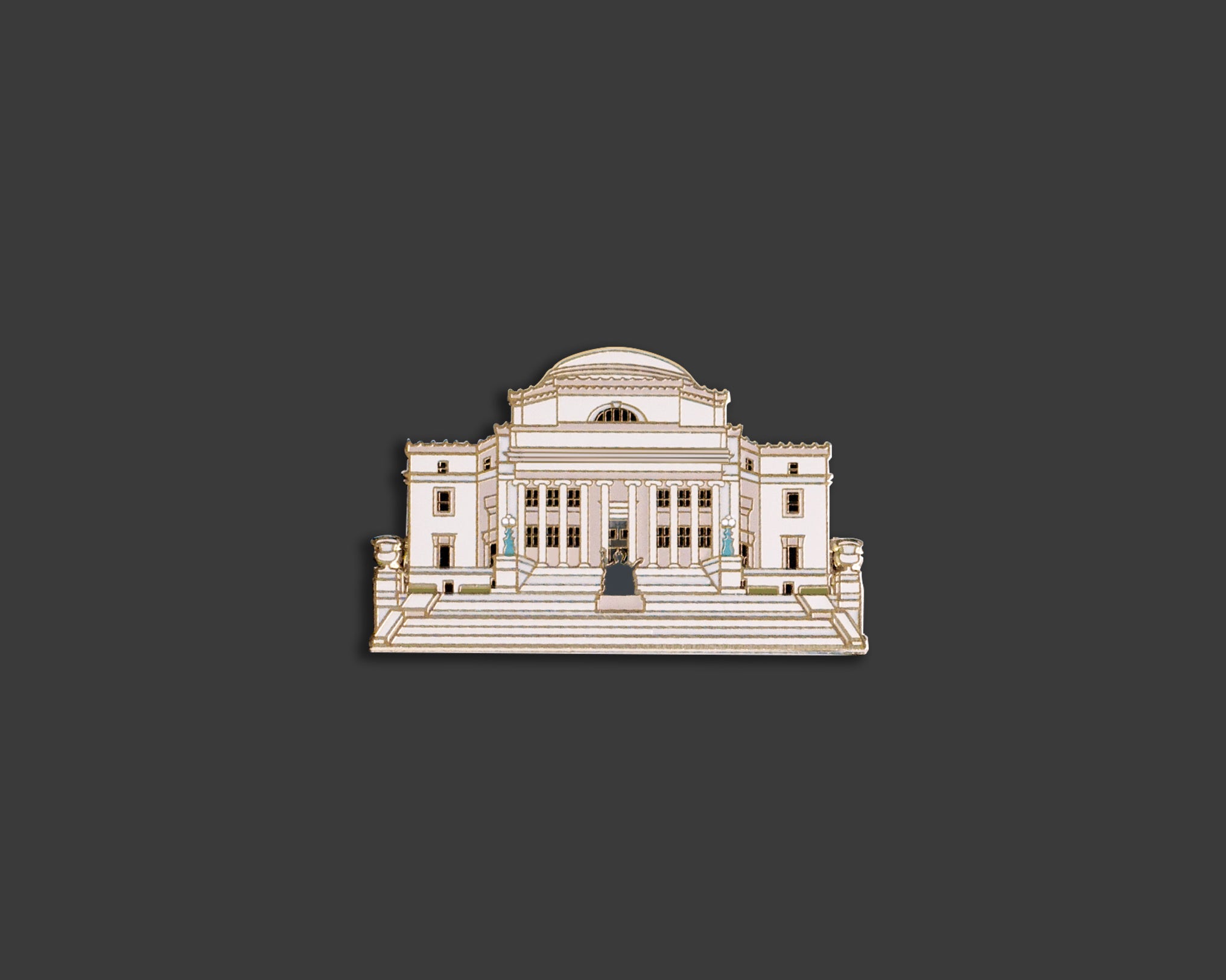 New York City Ivy League Low Library Pin