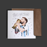 Let's Get Messi - Inspired By the 2022 World Cup, 6x6 Closed Card, Blank Inside (Copy)