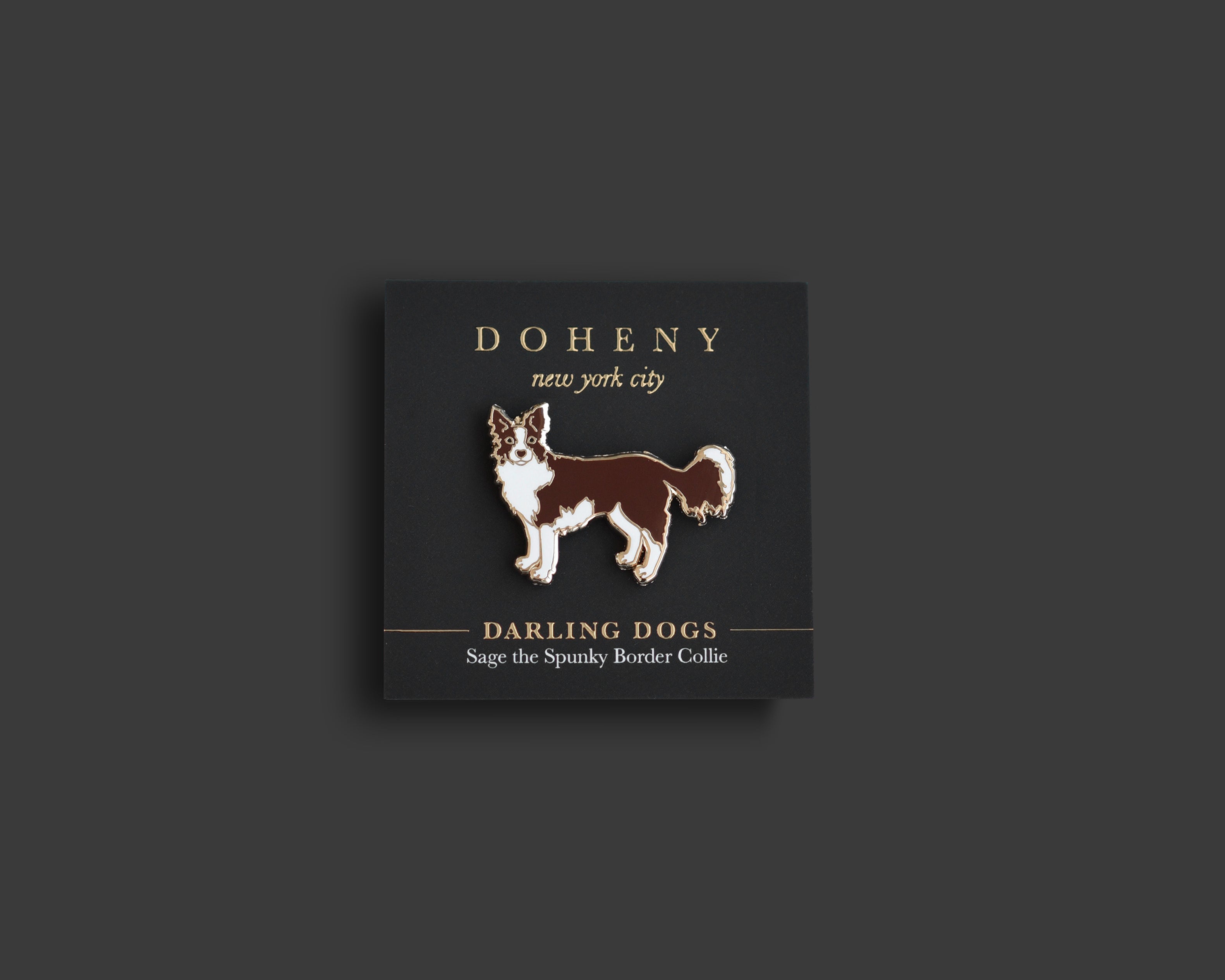 Border Collie Pin