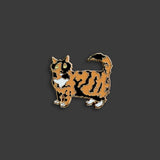 Calico Cat Pin