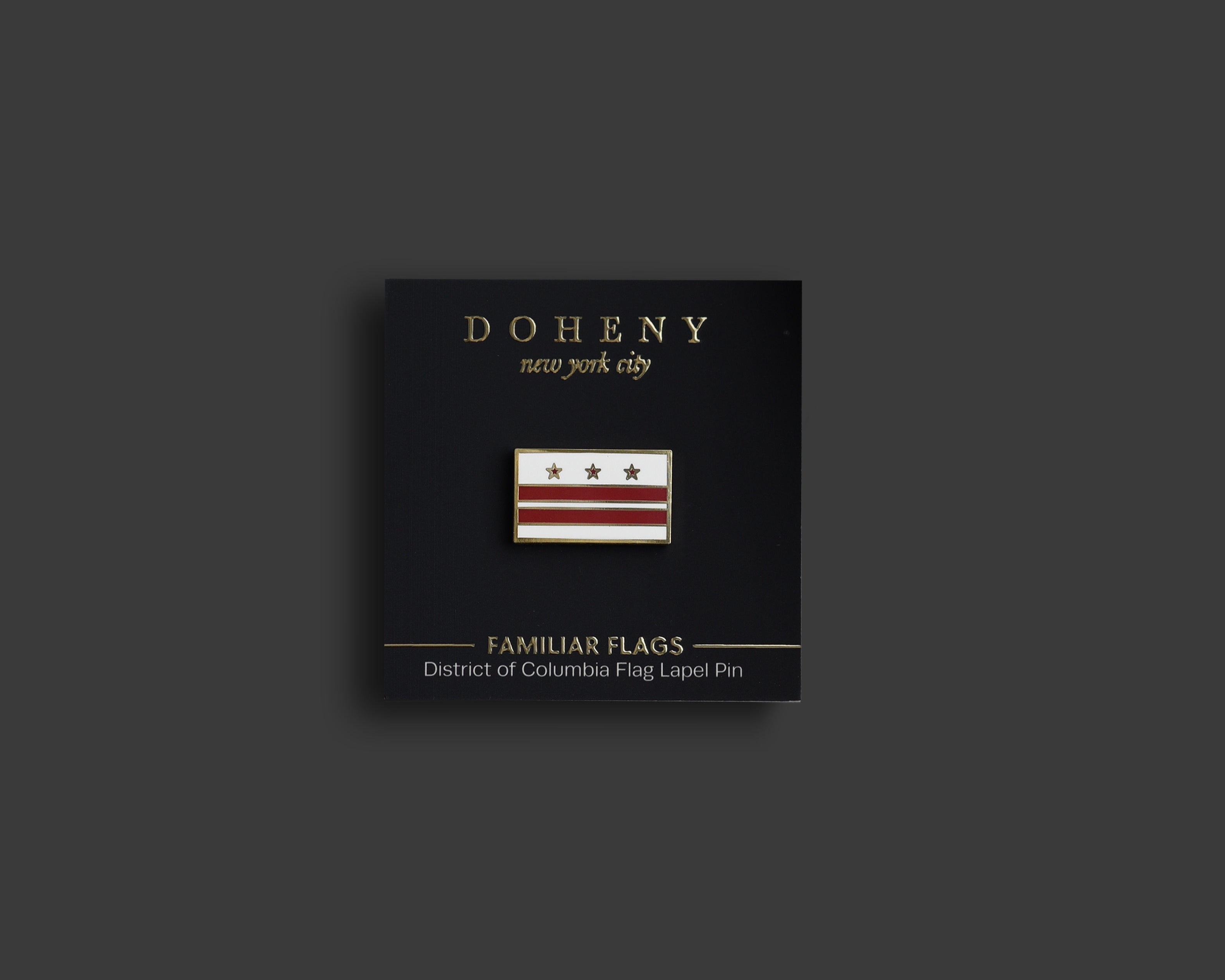Washington, DC District of Columbia Flag Pin