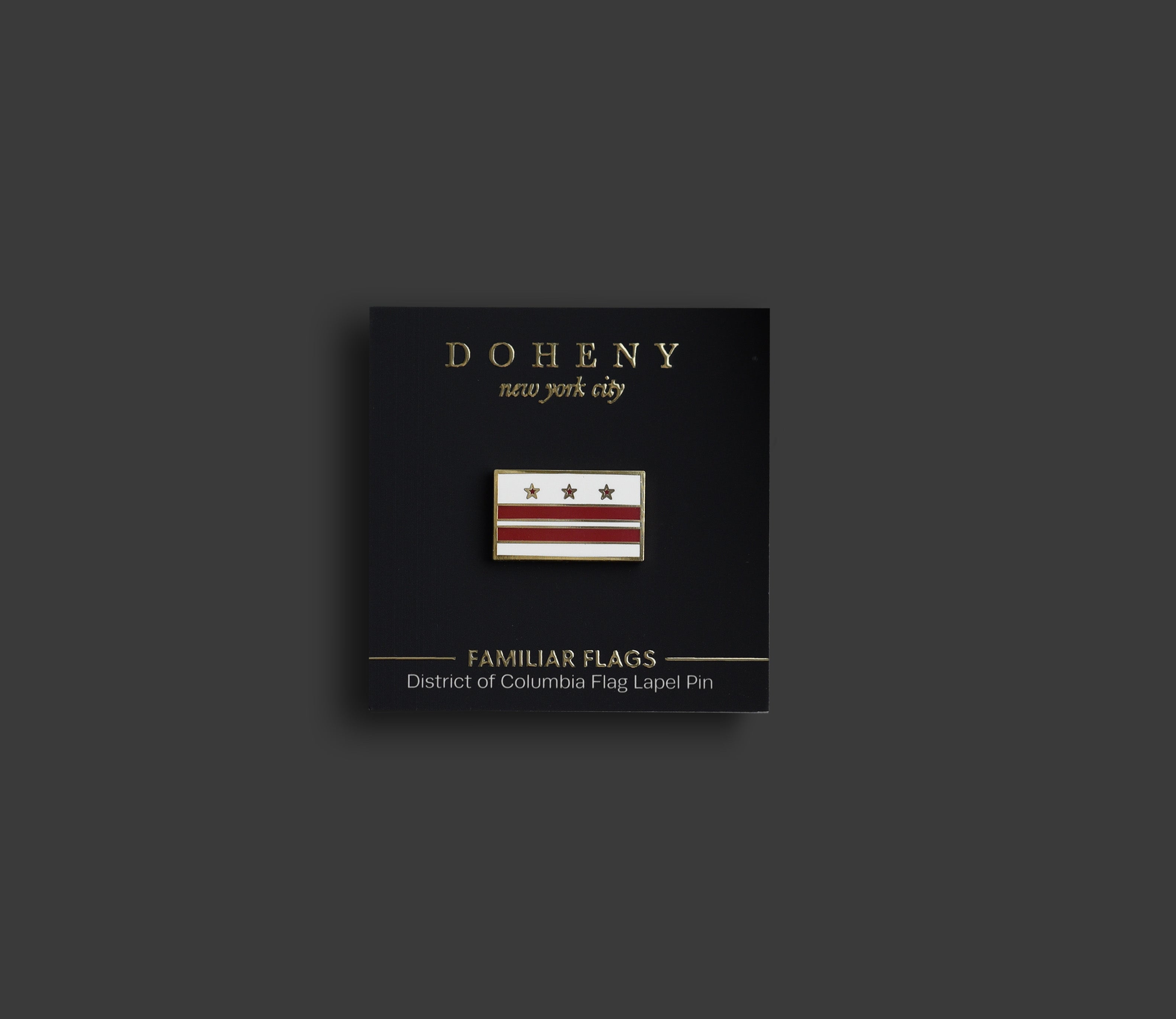Washington, DC District of Columbia Flag Pin