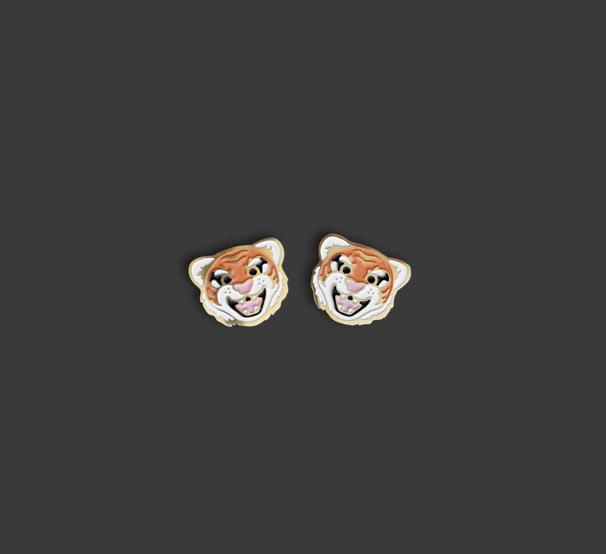 Georgetown Visitation Tiger Earrings
