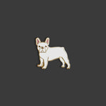 Frenchie - White Pin