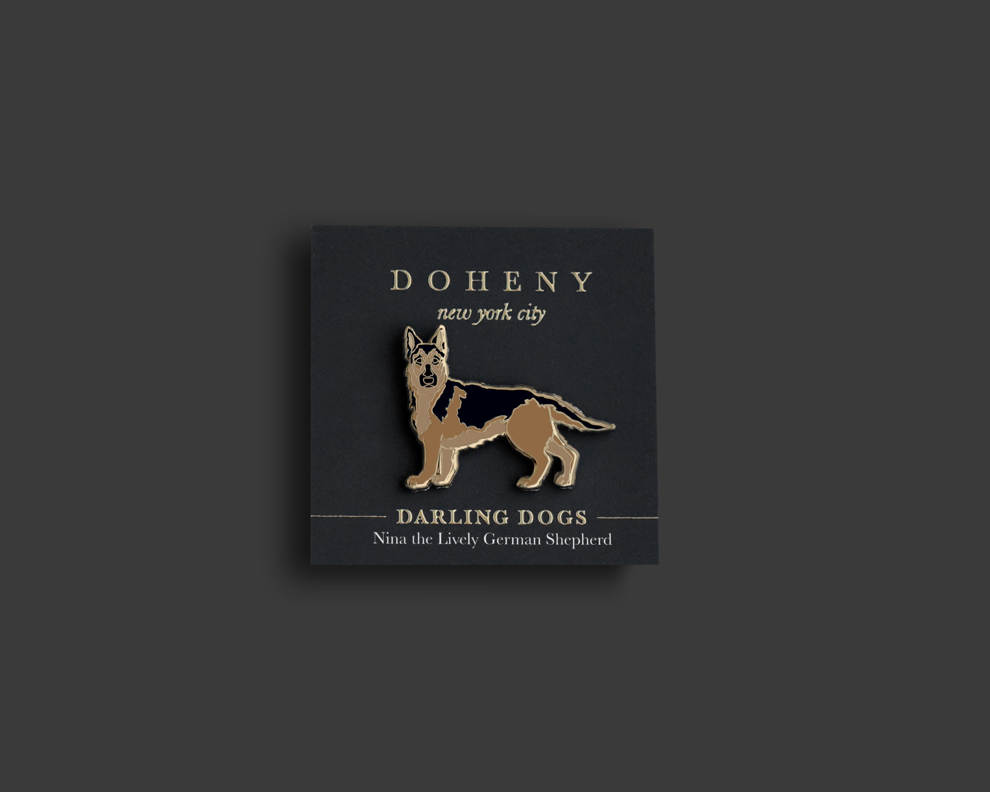 German Shepherd Pin