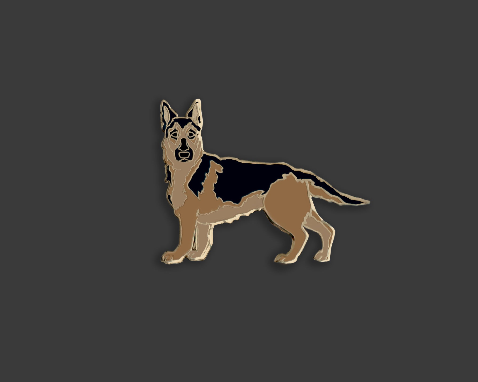 German Shepherd Pin