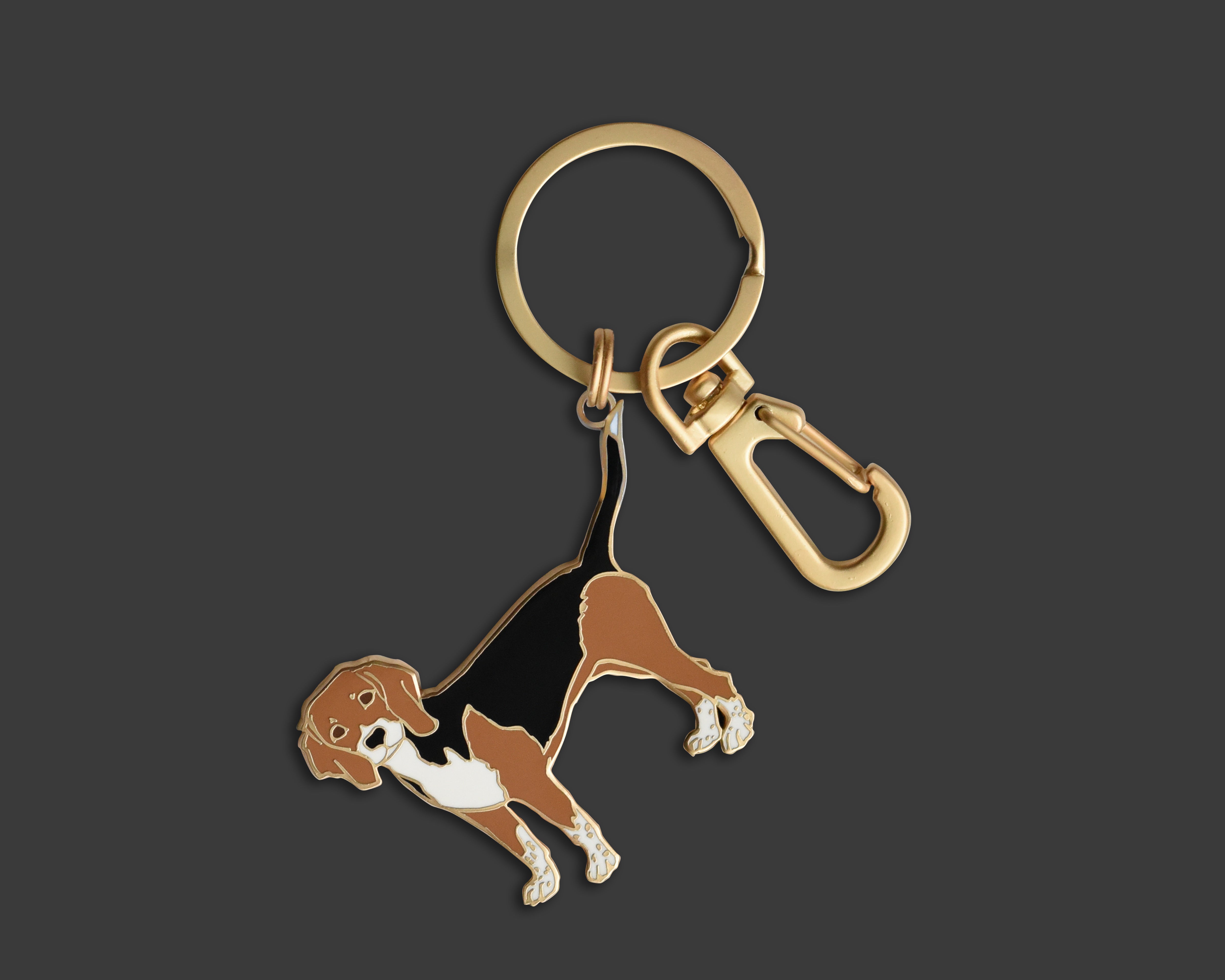 Beagle - Traditional Keychain