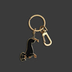 Dachshund - Black and Tan Keychain