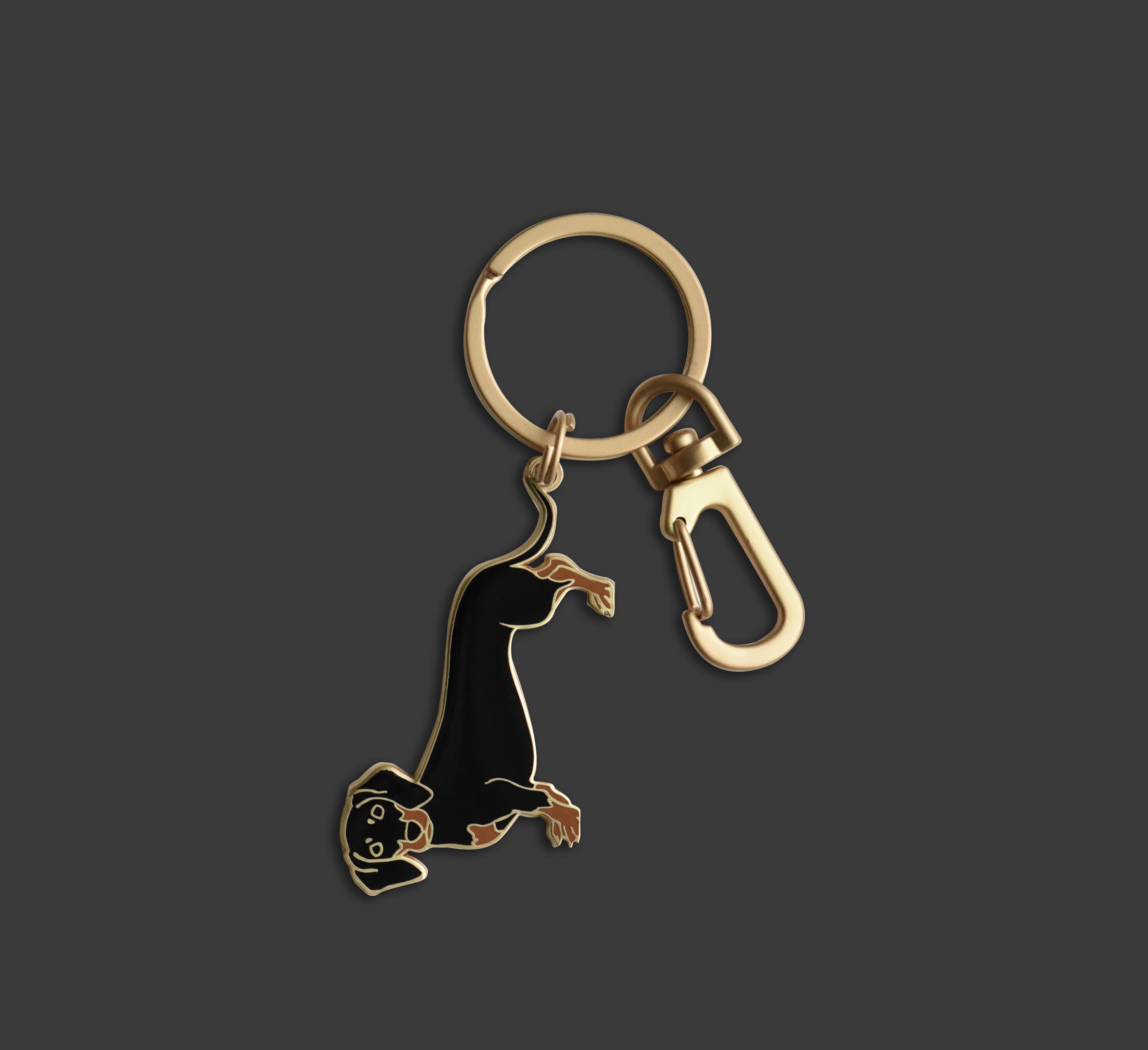 Dachshund - Black and Tan Keychain