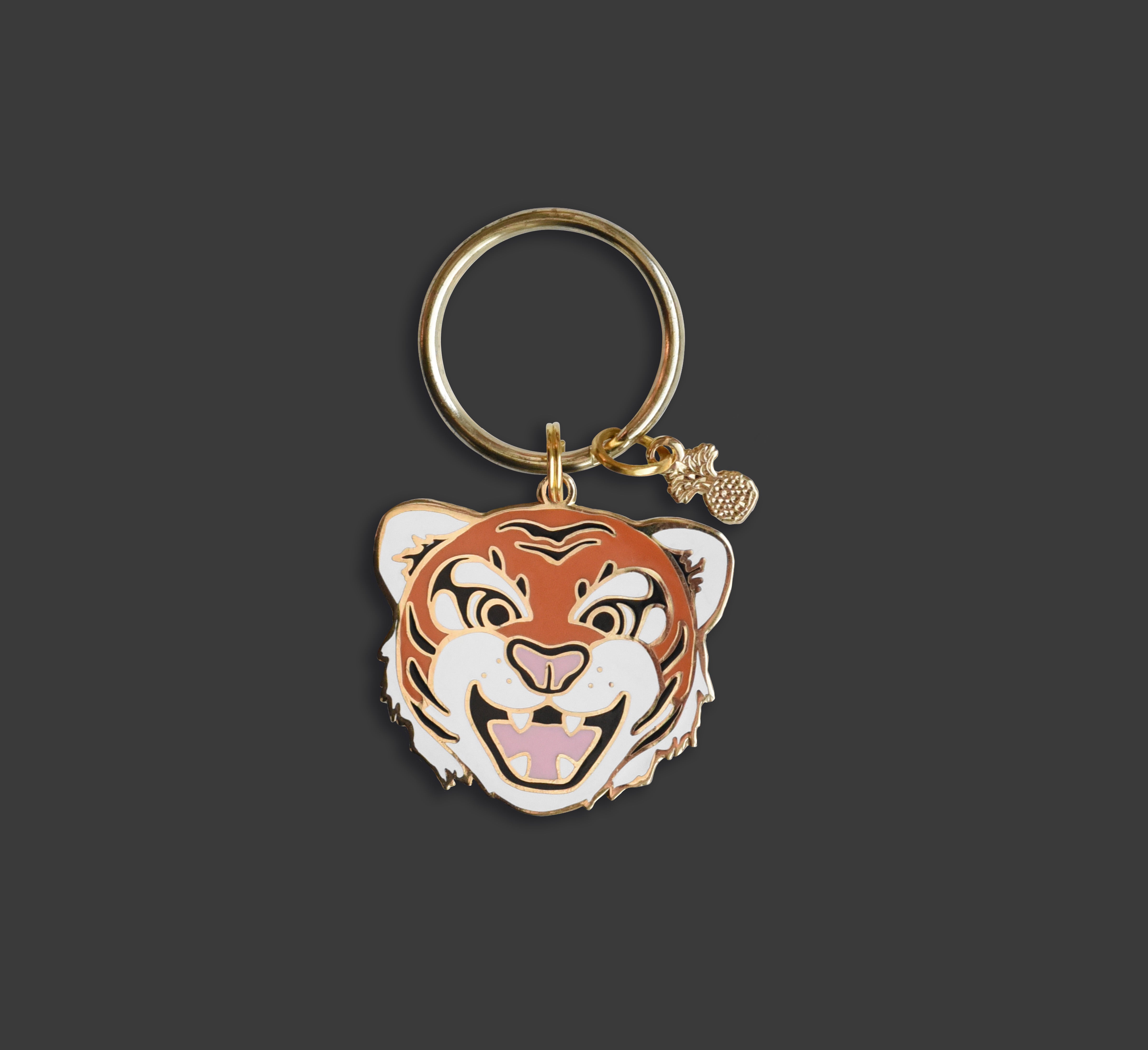 Georgetown Visitation Tiger Keychain