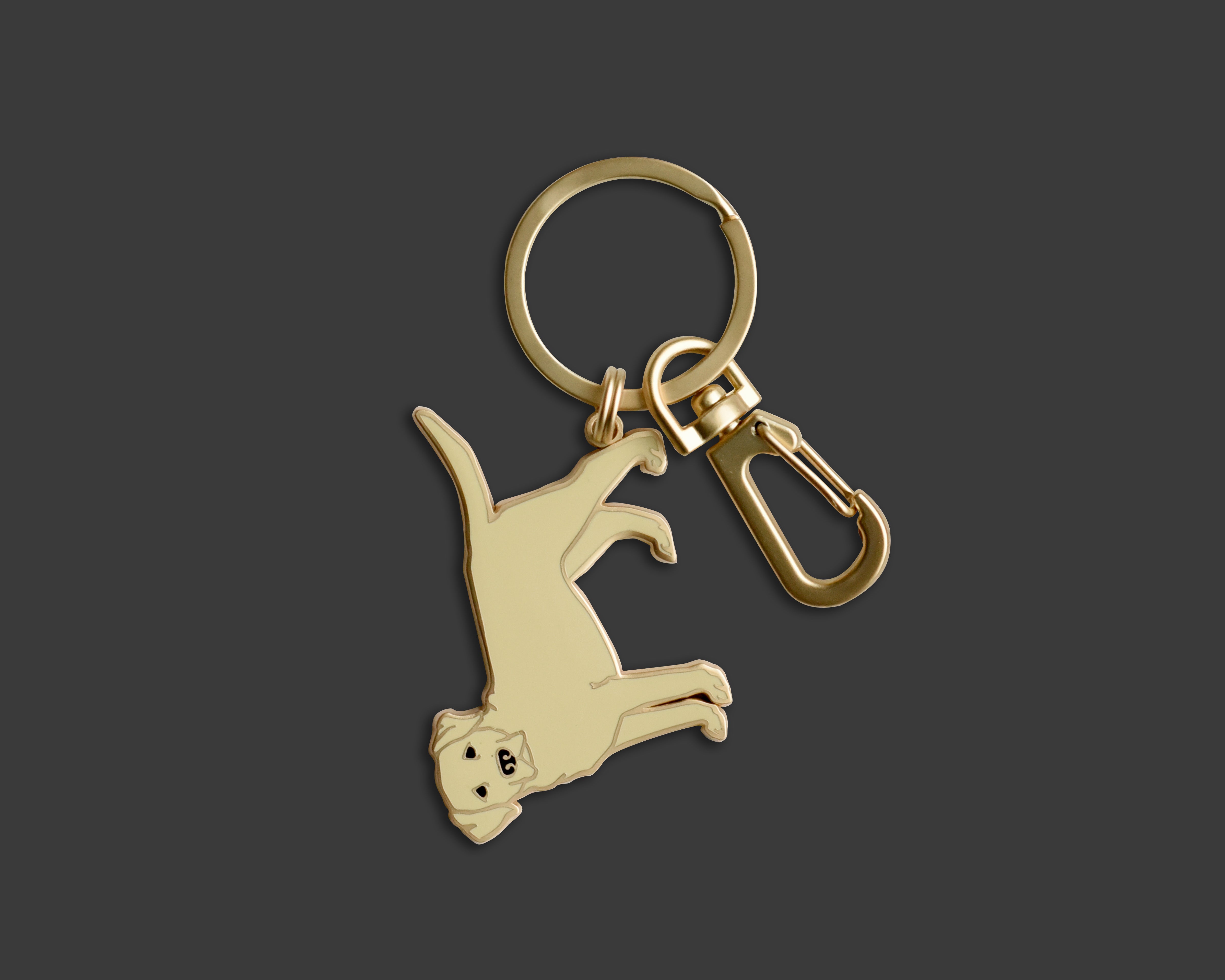 Labrador - Yellow Keychain