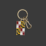 Maryland Flag Keychain