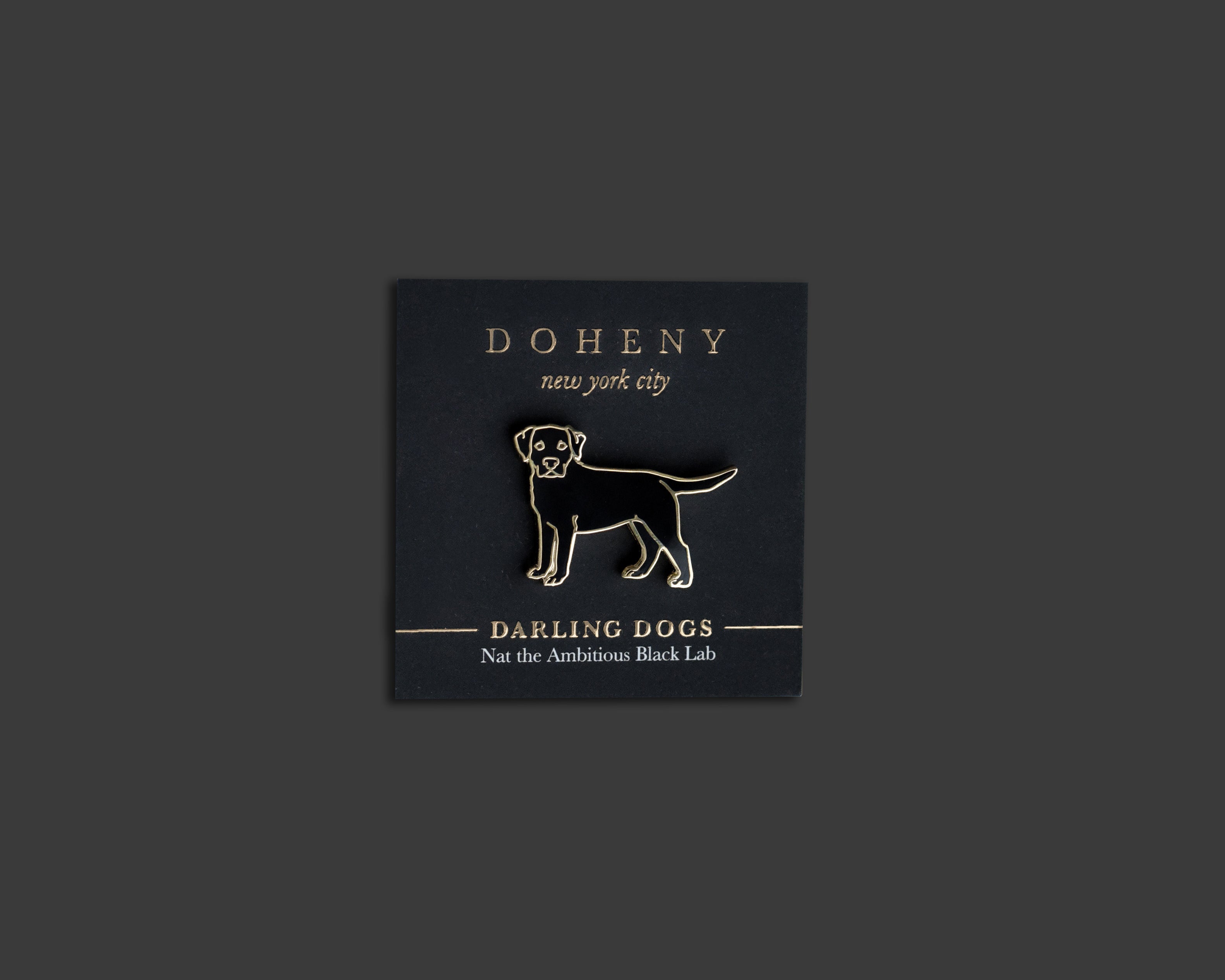 Labrador - Black Pin