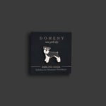 Schnauzer Pin - Gray, White