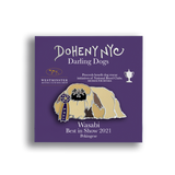 Wasabi the Pekingese Best in Show 2021 Lapel Pin