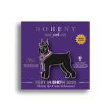 Westminster 150th Monty Best in Show 2025 Lapel Pin [PRE-ORDER]  [SHIPS IN 6 WEEKS]