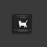 White Cat Pin